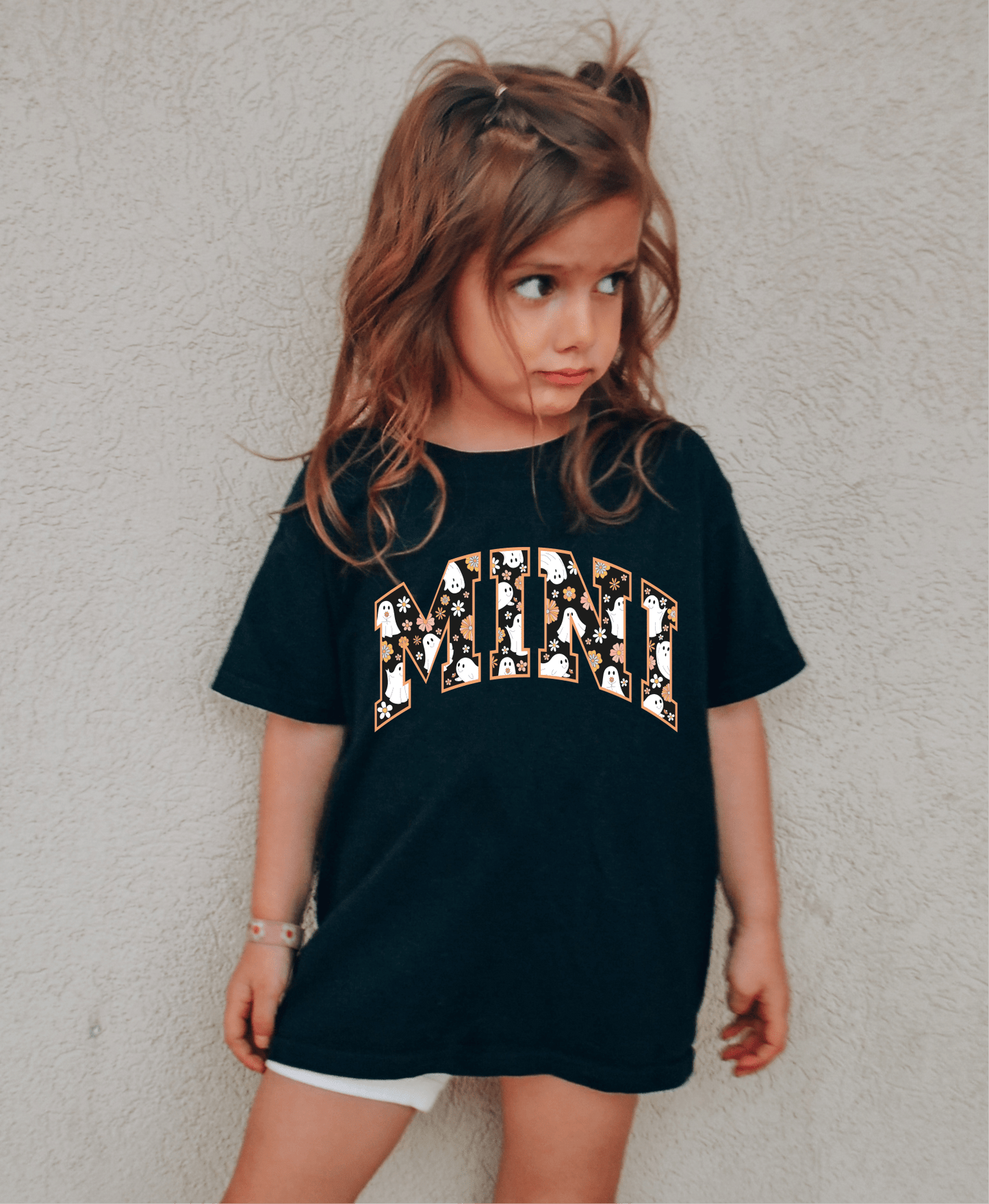 MINI Halloween ghost flowers KIDS 5x8 DTF TRANSFERPRINT TO ORDER - Do it yourself Transfers