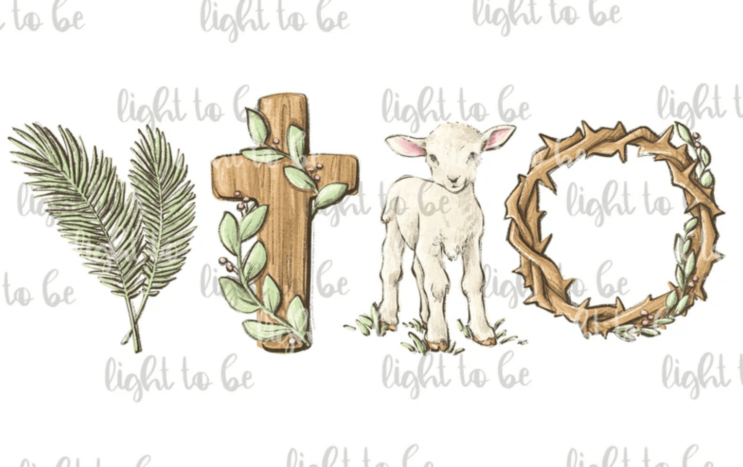 TRANSFER TUESDAY STARTS SHIPING JAN 28TH LAME JESUS EASTER WOODEN CROSS DTF DIRECT TO FILM transfers ADULT size 8X12 - Do it yourself Transfers