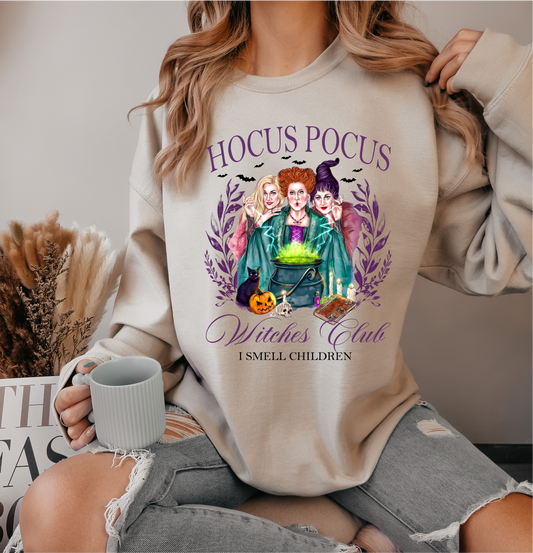 Hocus Pocus I smell children Halloween DTF TRANSFER PRINT TO ORDER 622