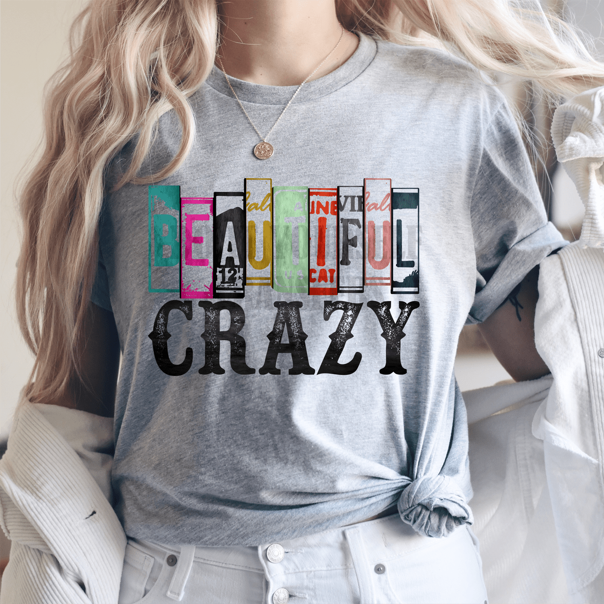 Beautiful Crazy mom mama adult size 8. DTF TRANSFERPRINT TO ORDER - Do it yourself Transfers