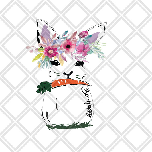 Bunny Water color Easter DTF TRANSFERPRINT TO ORDER - Do it yourself Transfers