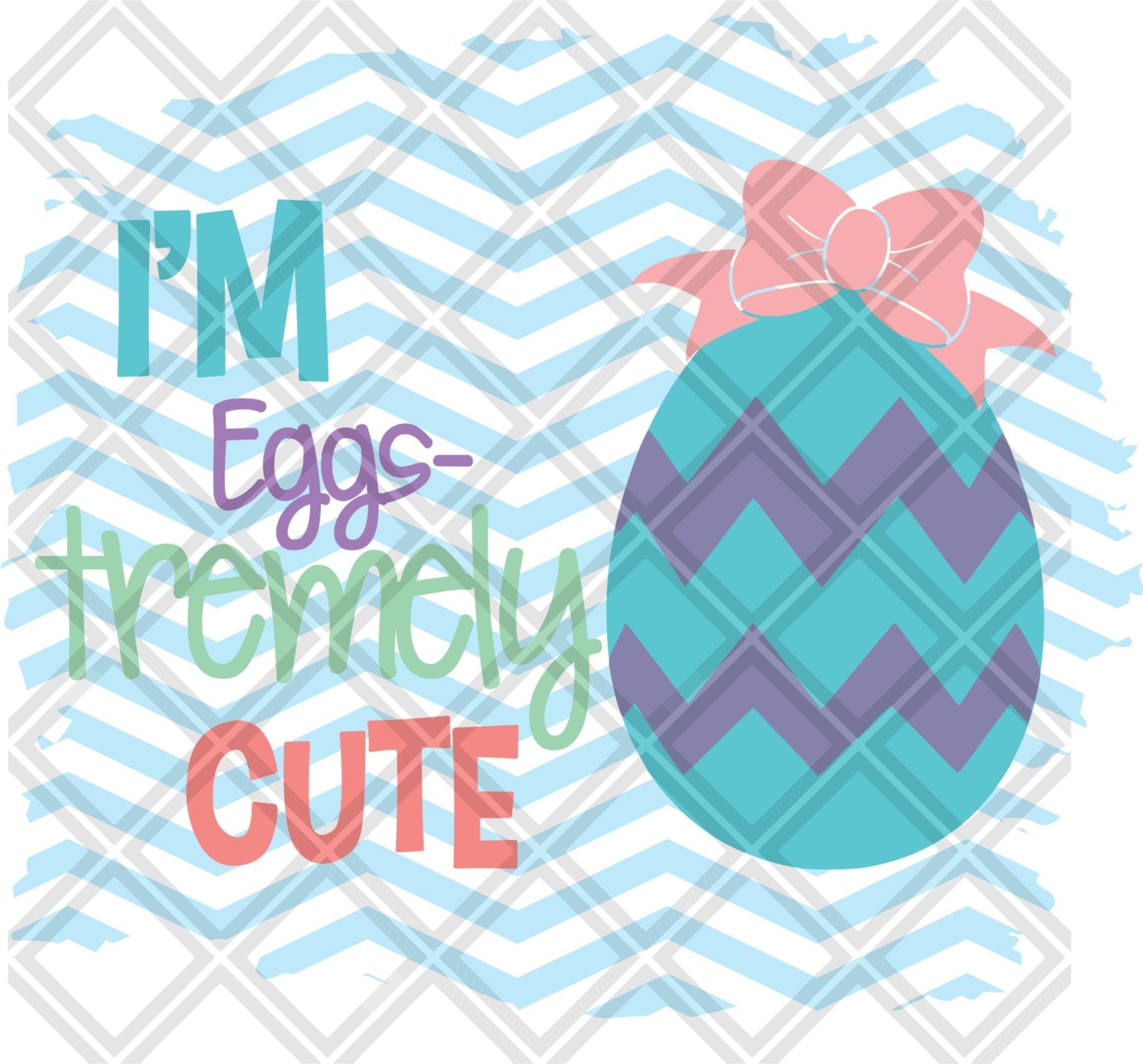 Im Egg Tremely Cute DTF TRANSFERPRINT TO ORDER - Do it yourself Transfers