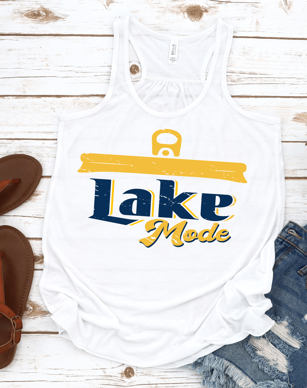 Lake Mode Beer Summer size ADULT DTF TRANSFERPRINT TO ORDER - Do it yourself Transfers