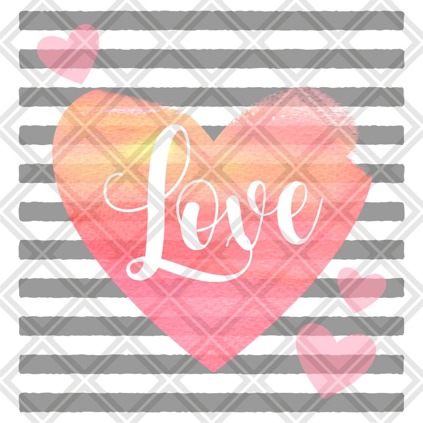 LOVE HEART FRAME png Digital Download Instand Downloa - Do it yourself Transfers