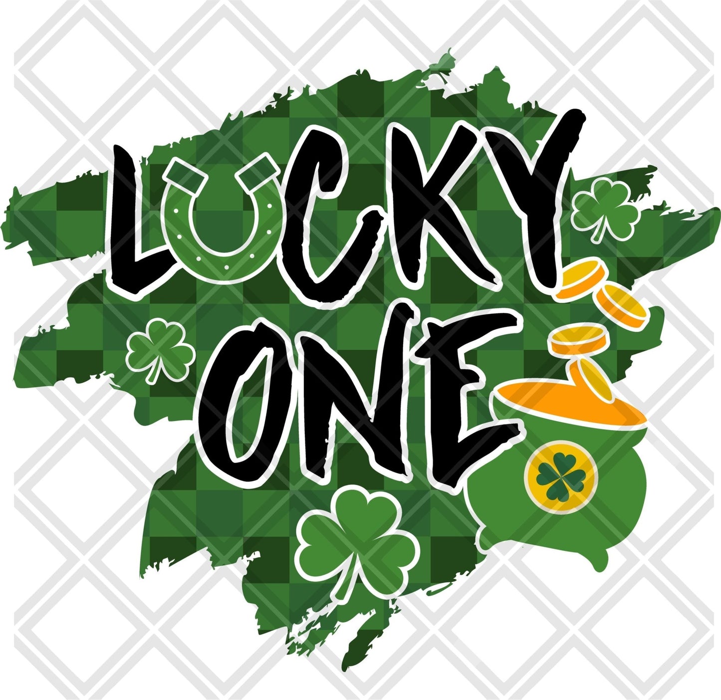 Lucky One Boy DTF TRANSFERPRINT TO ORDER - Do it yourself Transfers
