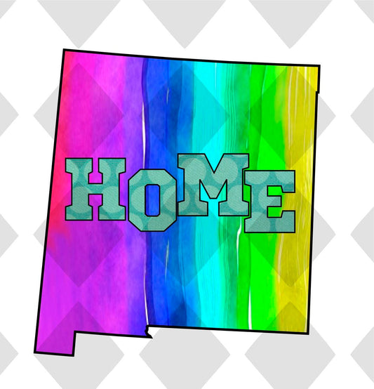 New Mexico STATE HOME png Digital Download Instand Download - Do it yourself Transfers