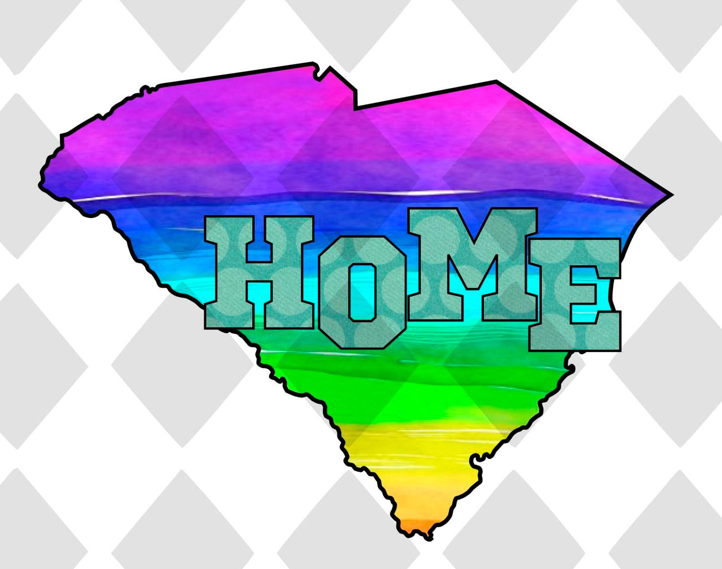 South Carolina STATE HOME png Digital Download Instand Download - Do it yourself Transfers